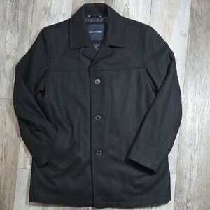 Tommy Hilfiger | Classic Men’s Wool Blend Quilted Pea Coat Size Large